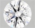 Del inventario de diamantes de laboratorio, 2.14 quilates, Redondo , Color D, claridad vs1 y certificado IGI