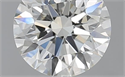 1.01 Carats, Round with Excellent Cut, J Color, VS1 Clarity and Certified by GIA