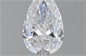 1.01 Carats, Pear D Color, VS2 Clarity and Certified by GIA