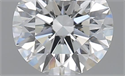 0.56 Carats, Round with Excellent Cut, F Color, VVS2 Clarity and Certified by GIA