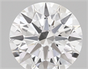 Lab Created Diamond 1.91 Carats, Round with ideal Cut, E Color, vs1 Clarity and Certified by IGI
