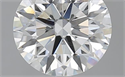 2.01 Carats, Round with Excellent Cut, G Color, VS2 Clarity and Certified by GIA