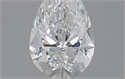 0.51 Carats, Pear E Color, VS2 Clarity and Certified by GIA