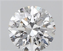 0.47 Carats, Round with Excellent Cut, D Color, VVS2 Clarity and Certified by GIA