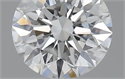 0.40 Carats, Round with Excellent Cut, F Color, IF Clarity and Certified by GIA