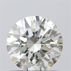 Picture of 0.77 Carats, Round with Excellent Cut, J Color, VVS2 Clarity and Certified by GIA