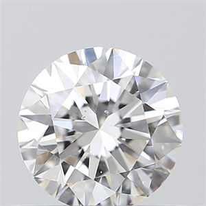 Picture of 0.50 Carats, Round with Excellent Cut, E Color, SI1 Clarity and Certified by GIA
