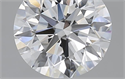 1.80 Carats, Round with Excellent Cut, D Color, VVS1 Clarity and Certified by GIA