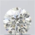 0.66 Carats, Round with Excellent Cut, J Color, VS1 Clarity and Certified by GIA