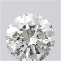 0.51 Carats, Round with Excellent Cut, J Color, VVS1 Clarity and Certified by GIA