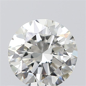 Picture of 0.51 Carats, Round with Excellent Cut, J Color, VVS1 Clarity and Certified by GIA