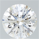 Lab Created Diamond 4.10 Carats, Round with Ideal Cut, F Color, VS1 Clarity and Certified by IGI
