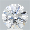 Del inventario de diamantes de laboratorio, 3.18 quilates, Redondo , Color F, claridad VVS2 y certificado IGI