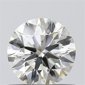 Picture of 0.60 Carats, Round with Excellent Cut, J Color, VS1 Clarity and Certified by GIA