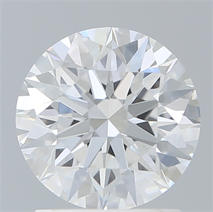 Foto Del inventario de diamantes de laboratorio, 1.58 quilates, Redondo , Color D, claridad VS1 y certificado IGI de