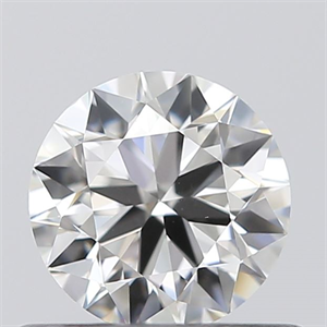 Picture of 0.50 Carats, Round with Very Good Cut, G Color, VS2 Clarity and Certified by GIA