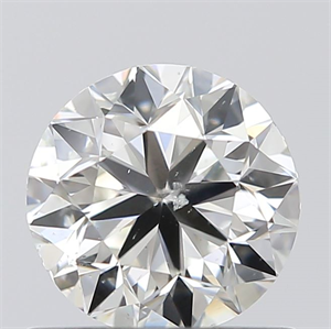 Picture of 0.70 Carats, Round with Very Good Cut, I Color, SI2 Clarity and Certified by GIA