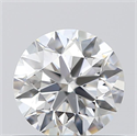 0.52 Carats, Round with Excellent Cut, G Color, VS2 Clarity and Certified by GIA