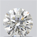 0.60 Carats, Round with Excellent Cut, J Color, VS2 Clarity and Certified by GIA