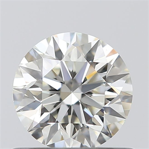 Picture of 0.60 Carats, Round with Excellent Cut, J Color, VS2 Clarity and Certified by GIA