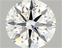 Del inventario de diamantes de laboratorio, 1.33 quilates, Redondo , Color F, claridad vvs2 y certificado IGI