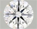 Lab Created Diamond 1.31 Carats, Round with ideal Cut, D Color, vvs2 Clarity and Certified by IGI