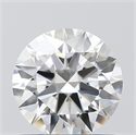 0.82 Carats, Round with Excellent Cut, G Color, IF Clarity and Certified by GIA