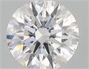 0.43 Carats, Round with Excellent Cut, E Color, VS2 Clarity and Certified by GIA