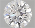0.52 Carats, Round with Excellent Cut, D Color, SI2 Clarity and Certified by GIA