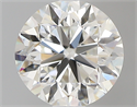 0.70 Carats, Round with Very Good Cut, I Color, VVS2 Clarity and Certified by GIA