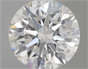0.52 Carats, Round with Excellent Cut, G Color, SI1 Clarity and Certified by GIA