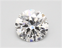 Del inventario de diamantes de laboratorio, 0.85 quilates, Redondo , Color D, claridad vvs2 y certificado IGI
