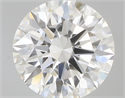0.80 Carats, Round with Excellent Cut, H Color, VS1 Clarity and Certified by GIA