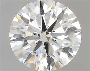Picture of 0.58 Carats, Round with Excellent Cut, I Color, VS2 Clarity and Certified by GIA