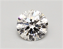 Lab Created Diamond 0.72 Carats, Round with ideal Cut, F Color, si1 Clarity and Certified by IGI
