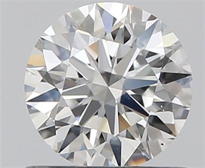 Picture of 0.62 Carats, Round with Excellent Cut, G Color, VS2 Clarity and Certified by GIA