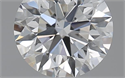 0.65 Carats, Round with Excellent Cut, F Color, SI2 Clarity and Certified by GIA