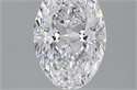 1.80 Carats, Oval D Color, IF Clarity and Certified by GIA