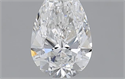 0.80 Carats, Pear E Color, VS2 Clarity and Certified by GIA