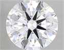 Del inventario de diamantes de laboratorio, 2.05 quilates, Redondo , Color F, claridad vvs1 y certificado IGI
