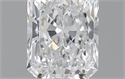 0.90 Carats, Radiant D Color, VVS1 Clarity and Certified by GIA