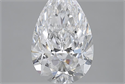 2.51 Carats, Pear D Color, VS1 Clarity and Certified by GIA