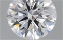 1.55 Carats, Round with Excellent Cut, D Color, VVS1 Clarity and Certified by GIA