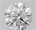 0.60 Carats, Round with Excellent Cut, D Color, SI1 Clarity and Certified by GIA