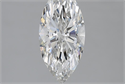 1.51 Carats, Marquise H Color, VS2 Clarity and Certified by GIA