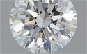 1.01 Carats, Round with Excellent Cut, G Color, SI2 Clarity and Certified by GIA