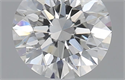 1.01 Carats, Round with Excellent Cut, H Color, SI2 Clarity and Certified by GIA