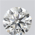 0.58 Carats, Round with Excellent Cut, I Color, VVS1 Clarity and Certified by GIA