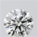 0.45 Carats, Round with Excellent Cut, J Color, VVS1 Clarity and Certified by GIA