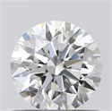 0.73 Carats, Round with Excellent Cut, E Color, SI1 Clarity and Certified by GIA